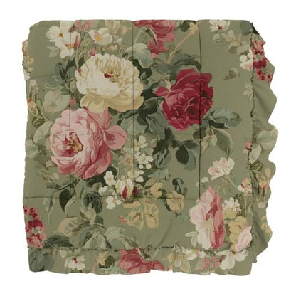 Trapunta matrimoniale con 2 copriguanciali Blanc Mariclò 300 gsm Verde