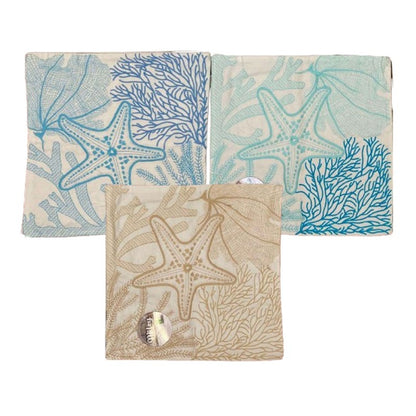 Cuscino imbottito marino cotone 45x45 cm