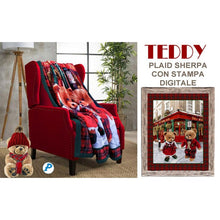 Carica l&#39;immagine nel visualizzatore di Gallery, PLAID PILE DIGITALE AGNELLATO 130X170CM TEDDY

