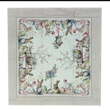 Carica l'immagine nel visualizzatore di Gallery, Tovaglia cotone rettangolare pasquale 140x245cm
