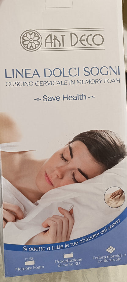 Cuscino cervicale Memory Foam