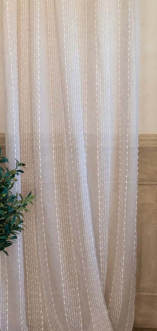 Tenda Blanc MariClo' Bolgheri beige 145x290