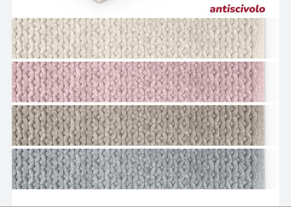 Tappeto bagno spugna serie Treccia  antiscivolo 55x110cm