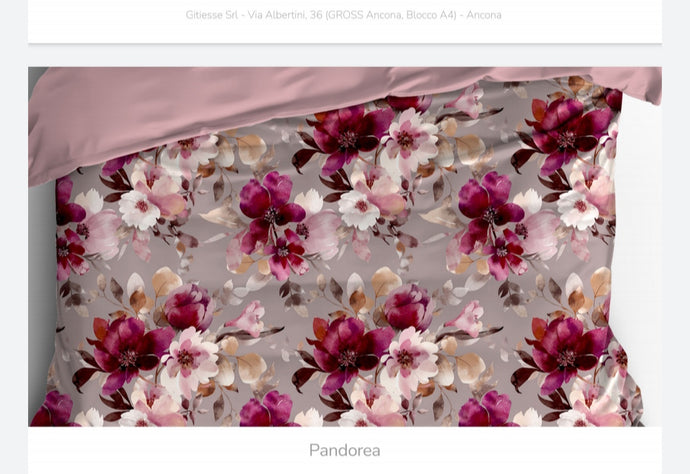 Trapunta matrimoniale Jardin de Velour Lovely Shabby Pandorea