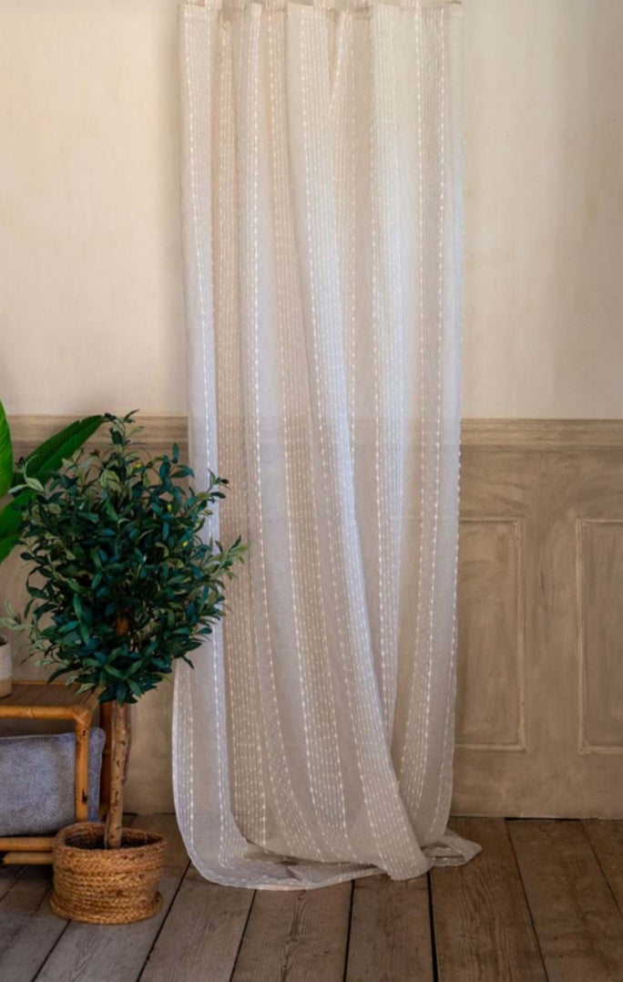 Tenda Blanc MariClo' Bolgheri beige 145x290