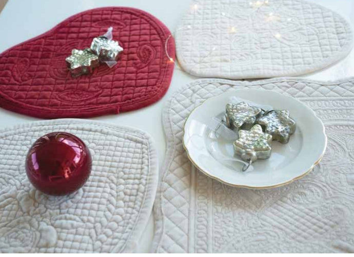 Tovaglietta centrino cuore Velluto l'Atelier 17