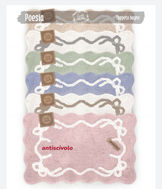 Tappeto spugna Fiocco 50x80cm. antiscivolo