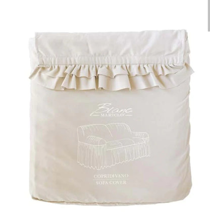 Copridivano Blanc Mariclo' microfibra beige