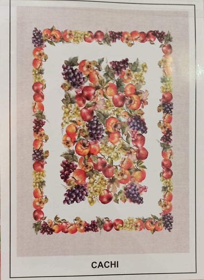 Tovaglia in cotone Frutta autunnale