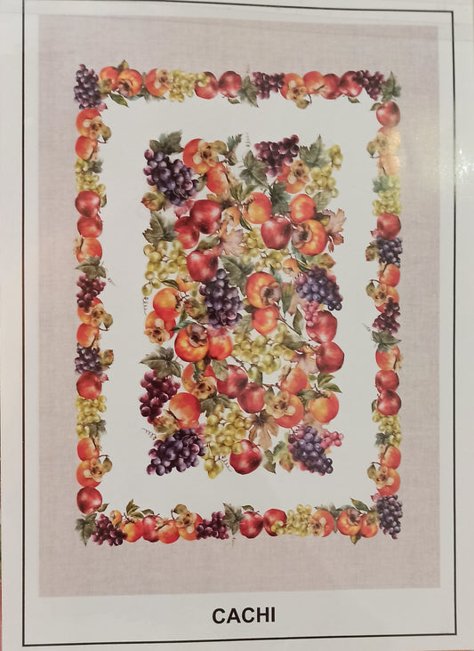 Tovaglia in cotone Frutta autunnale