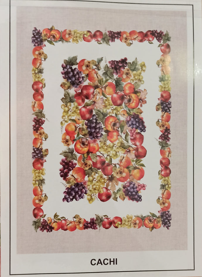 Tovaglia in cotone Frutta autunnale