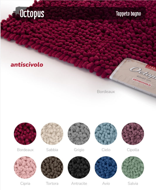 Tappeto doccia con antiscivolo 40x60 cm.