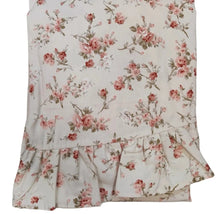 Carica l'immagine nel visualizzatore di Gallery, Tovaglia o copritavola in cotone con volant rotonda 180 dia.

