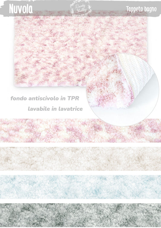 Tappeto bagno antiscivolo 55x110cm