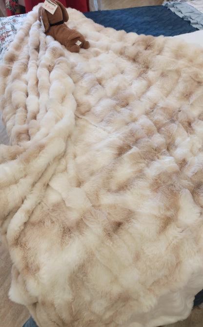 Plaid in ecopelliccia Furry 150x200cm