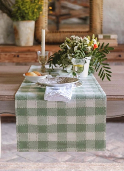 Blanc Mariclo runner / striscia centrotavola serie Rami d'Amore