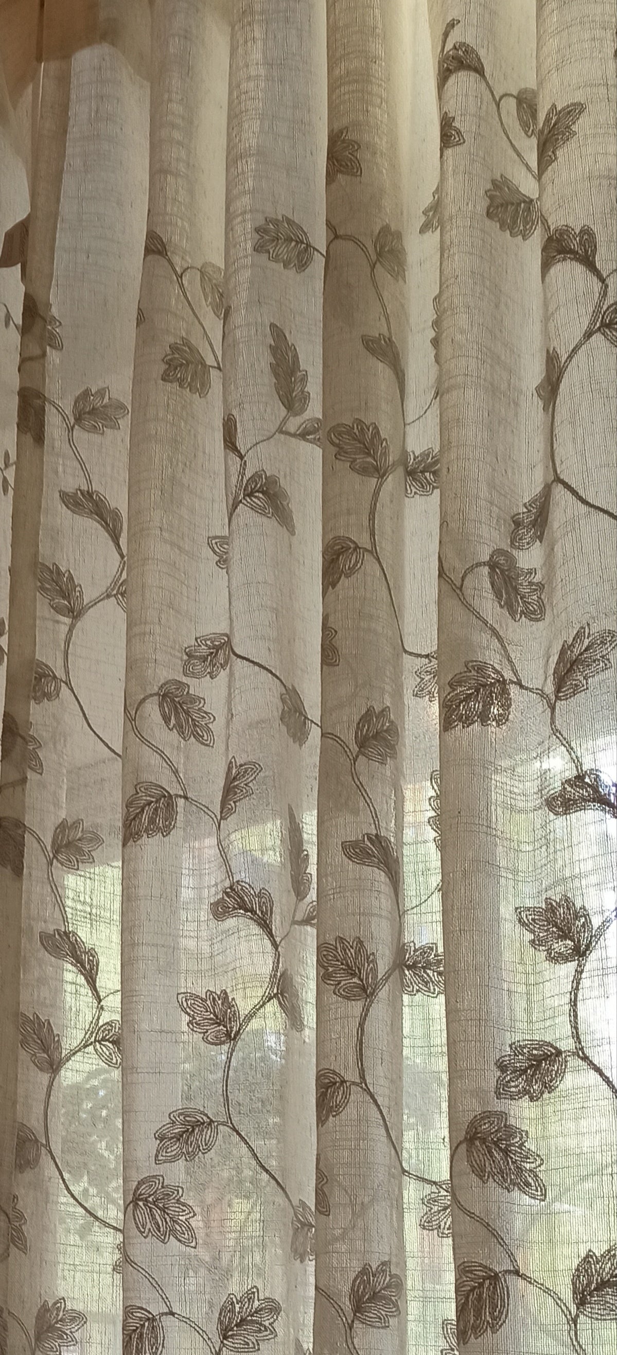 Tenda tendone Blanc Mariclo' Natural View Collection 140x290cm. avorio