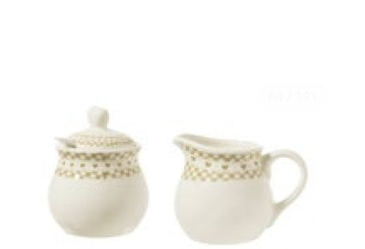 Set lattiera e zuccheriera