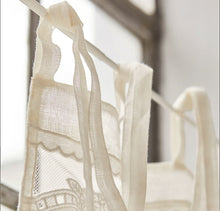 Carica l'immagine nel visualizzatore di Gallery, Tenda Galatea puro lino bianco 150x290
