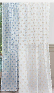 Tenda tendone con passanti 150x290 Blanc Mariclò serie Amore Irrazionale