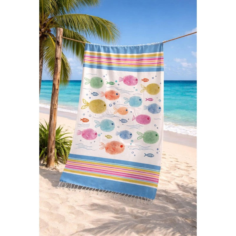 TELO MARE PAREO FOUTA 100X200 cm