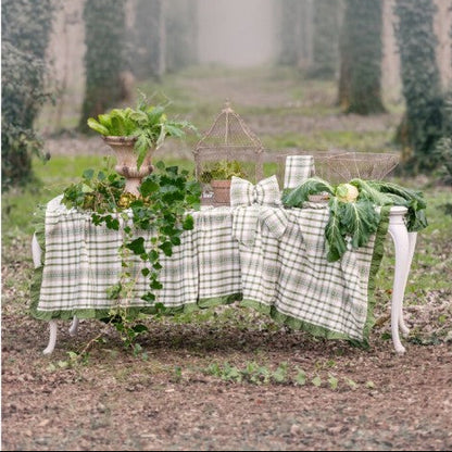 Tovaglia cotone rettangolare 150x290cm Blanc Mariclo'