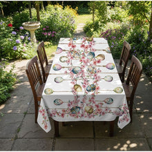 Carica l'immagine nel visualizzatore di Gallery, Tovaglia cotone rettangolare pasquale 150x250 cm.
