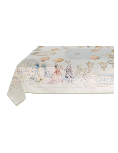Tovaglia pasquale Blanc Mariclo' Rococo Collection