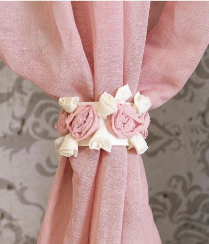 EMBRASSE FERMATENDA ROSE L'ATELIER17 PURO COTONE TRE COLORI
