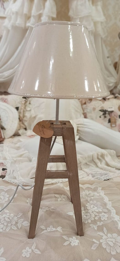 Lampada completa base lume+paralume Blanc Mariclo'