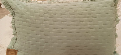 COPPIA COPRIGUANCIALE 50X80 SHABBY CHIC 4 varianti colore