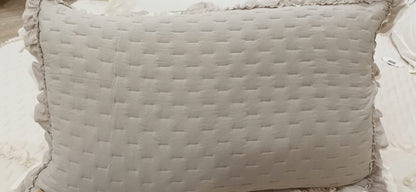 COPPIA COPRIGUANCIALE 50X80 SHABBY CHIC 4 varianti colore