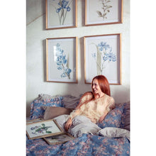 Carica l&#39;immagine nel visualizzatore di Gallery, Boutis trapuntina matrimoniale Blanc Mariclo&#39; serie Amicizia fiorita
