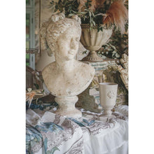 Carica l&#39;immagine nel visualizzatore di Gallery, Runner striscia con gala Blanc Mariclo&#39; serie Iris Garden 50x150cm. puro cotone

