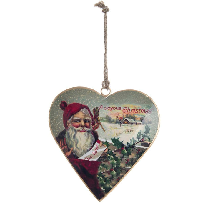Decorazione natalizia a forma di cuore Blanc MariClò – Anita Collection