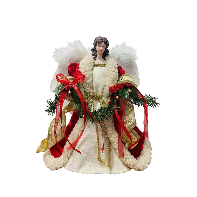 Decorazione natalizia Angelo con ali Blanc Mariclo'