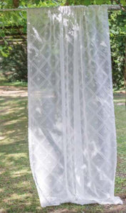 Tenda tendone Blanc Mariclo' serie Ammirazione Bianco 150x290cm.